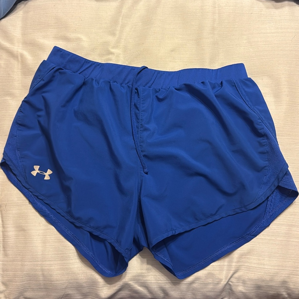 Under Armour Lined Shorts 
Blue
Large